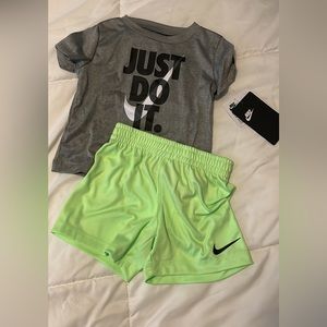 18 Mo Nike Shirt / Short Set NWT